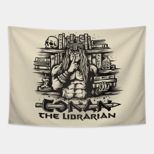 Conan the Librarian Tapestry