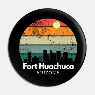 Fort Huachuca, Arizona // Vintage Sunset Skyline Pin