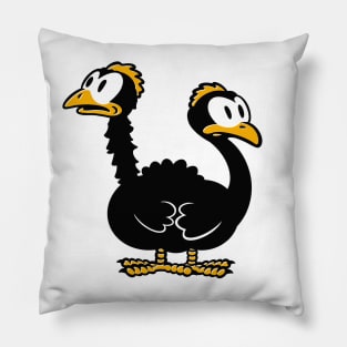 Double cluckers Pillow