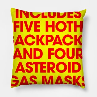 Asteroid Pillow