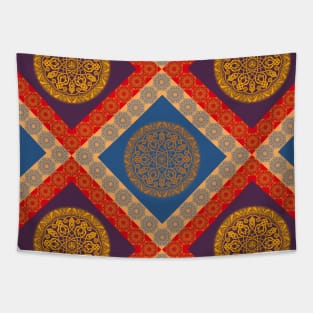 Arabesque Pattern (Decorative Border) Tapestry