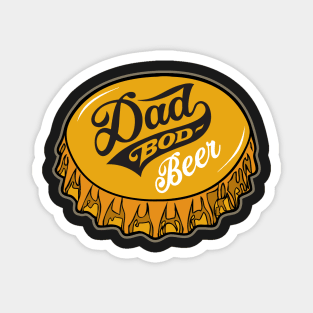 Dad Bod Beer Magnet