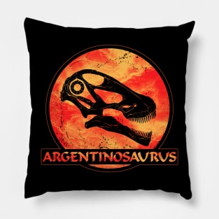 Argentinosaurus fossil skull Pillow