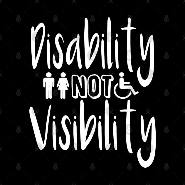 Disability not visibility by spooniespecies