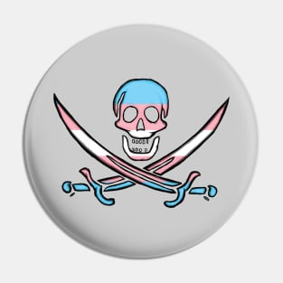 Transgender Pirate Pride Pin