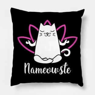 Nameowste Pillow