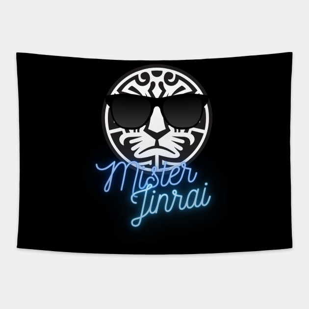 Glowing Jinrai Tapestry by Mister Jinrai