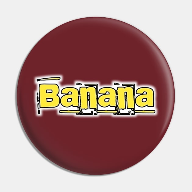 Banana Pin by Menu.D