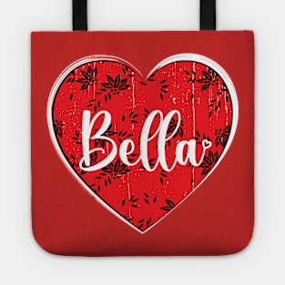 I Love Bella First Name I Heart Bella Tote