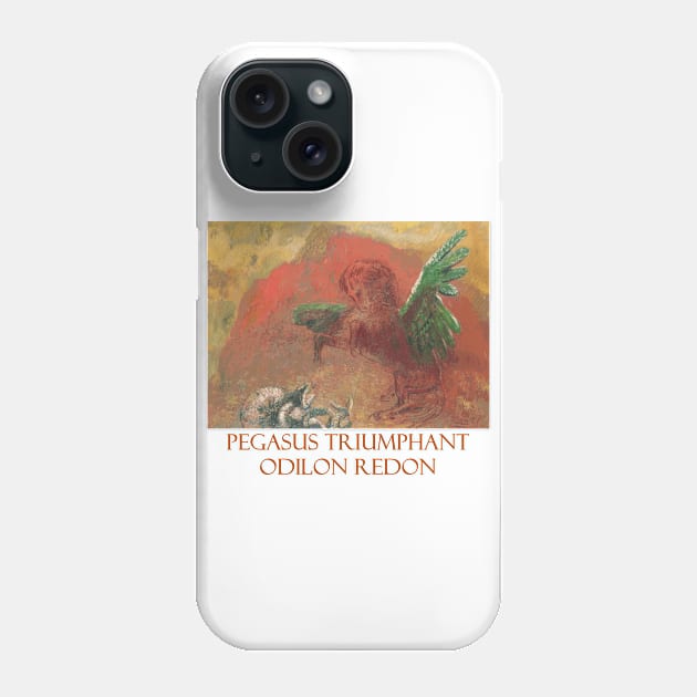 Pegasus Triumphant by Odilon Redon Phone Case by Naves