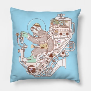 Sloth machine Pillow