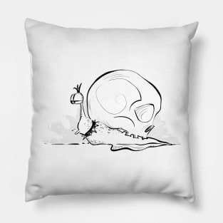 Skull Snail Pillow