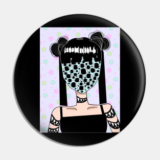 Eye Girl Pin