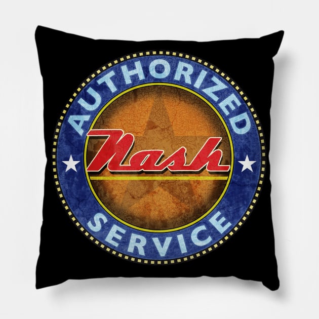 Authorized Service - Nash 2 Pillow by Midcenturydave