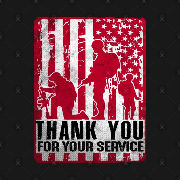 Memorial Day T-shirt Thank you for your service Shirt by Dailygrind