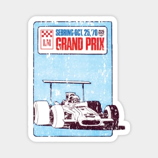 Sebring 1970 F5000 race Magnet