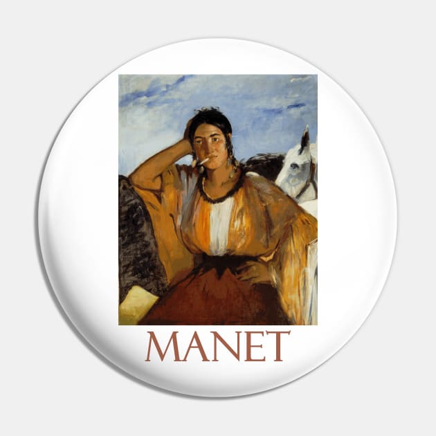 Gypsy with a Cigarette by Edouard Manet Pin by Naves