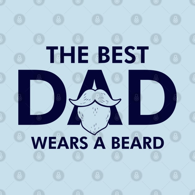 The Best Bearded Dad Best Dad Gift For Bearded Fathers by BoggsNicolas