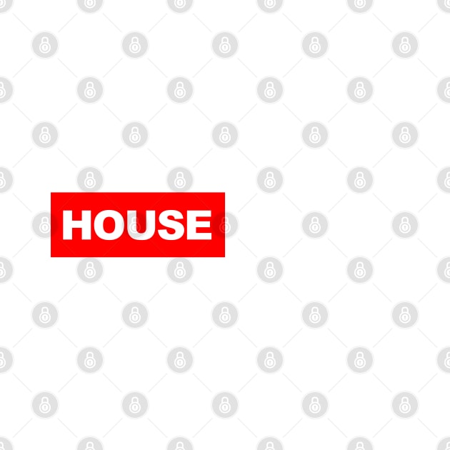 HOUSE MUSIC - COLLECTOR CLASSIC DESIGN red edition by BACK TO THE 90´S