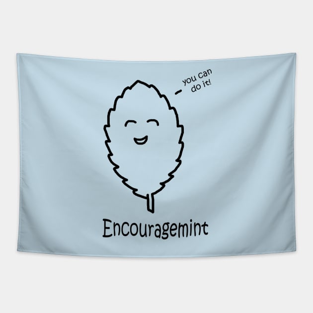 Encouragemint pocket Tapestry by PelicanAndWolf