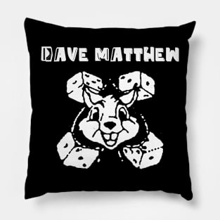 dave  dice bunny Pillow