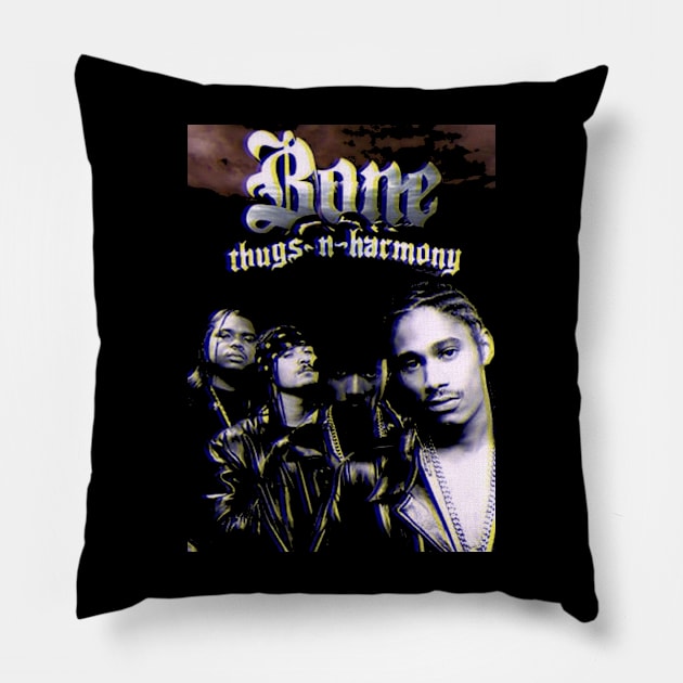 BONE THUGS N HARMONY MERCH VTG Pillow by jjava4028