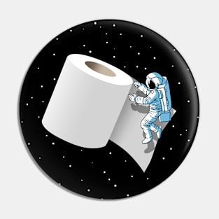 Galactic toilet paper Pin