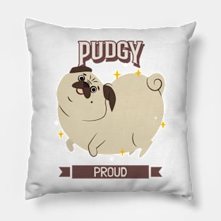 Chunky Pug Pillow