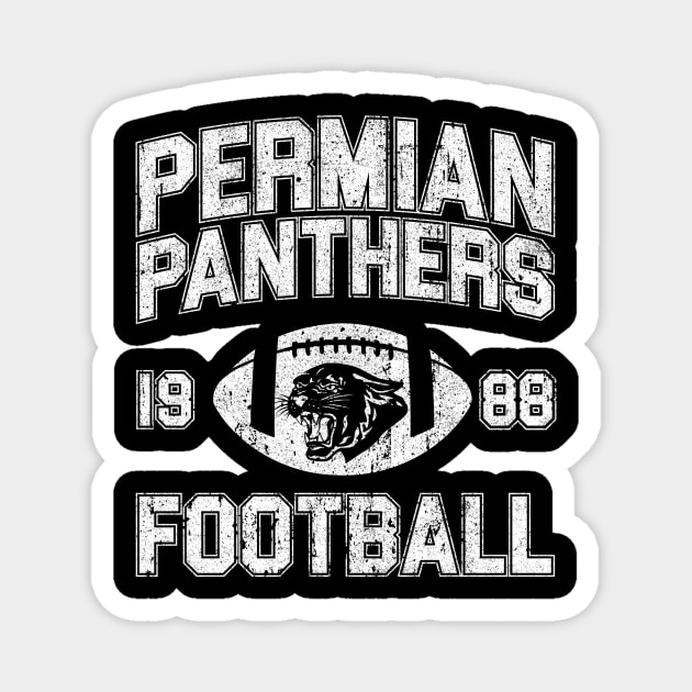 Permian Panthers 1988 Football - Friday Night Lights Magnet by huckblade