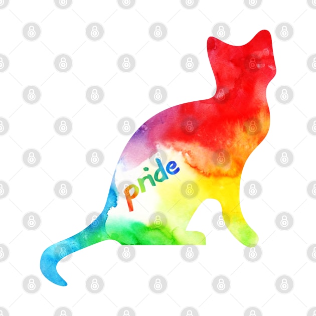 Pride Kitty by NatLeBrunDesigns