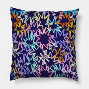 Colorful Star Pillow