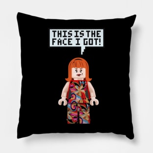 Bianca del Rio Lego from Drag Race Untucked Pillow