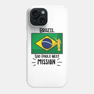 Brazil Sao Paulo West Mormon LDS Mission Missionary Gift Idea Phone Case