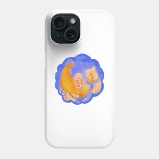 Pink and Yellow Bear Phone Case
