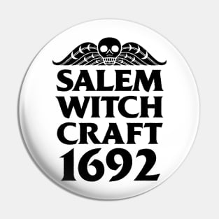 Salem Witchcraft 1692 graphic Pin