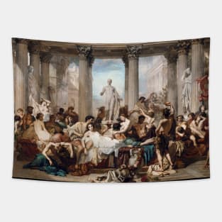 Romans during the Decadence - Thomas Couture Tapestry