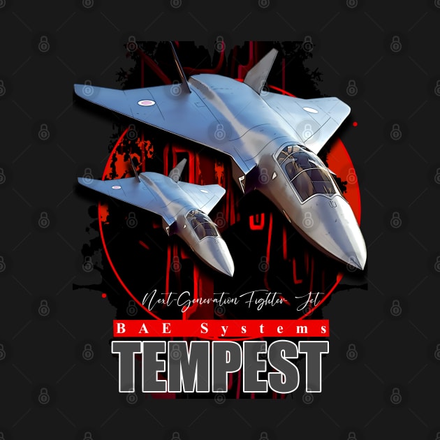 BAE Systems Tempest Next-Generation Fighter Jet by aeroloversclothing