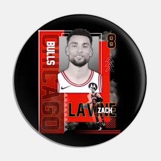 Chicago Bulls Zach Lavine 8 Pin