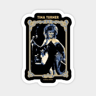 Tina Turner Classical Psychedelic Magnet