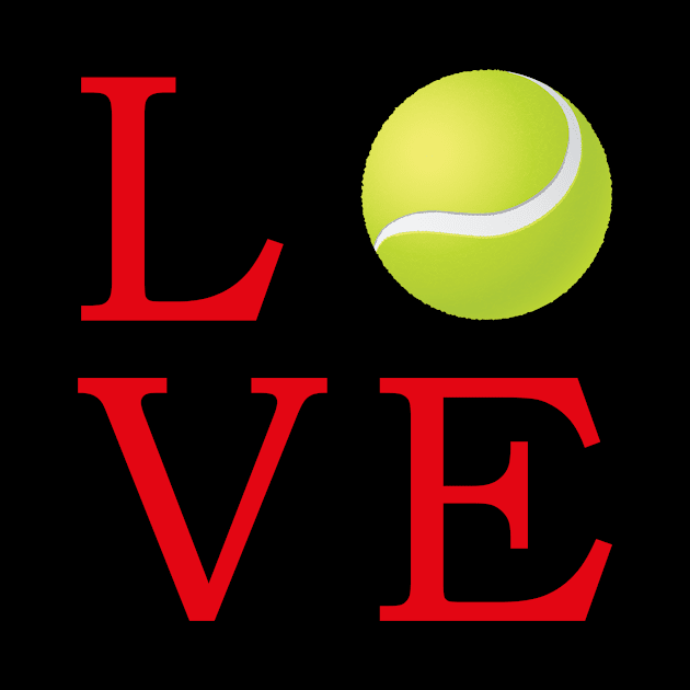 Tennis Love by Mamon