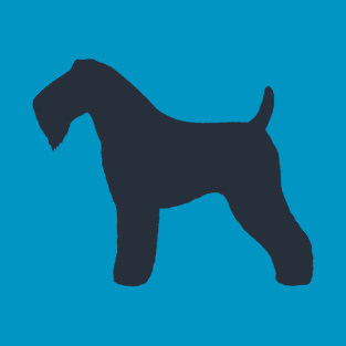 Kerry Blue Terrier Silhouette T-Shirt