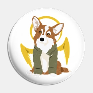 Corgi Gabriel Pin