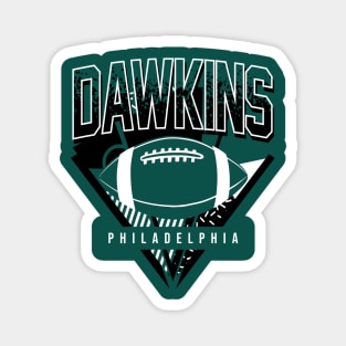 Dawkins Retro Philadelphia Football Magnet