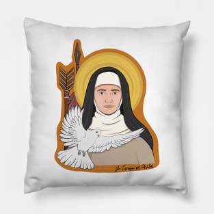 St. Teresa of Avila Pillow