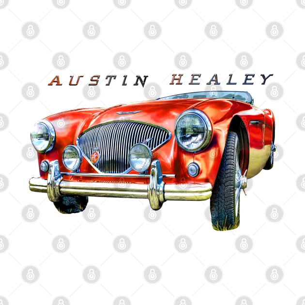 Austin Healey 100 by Midcenturydave