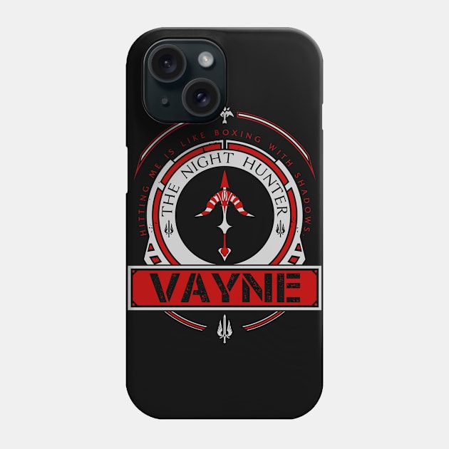 VAYNE - LIMITED EDITION Phone Case by DaniLifestyle