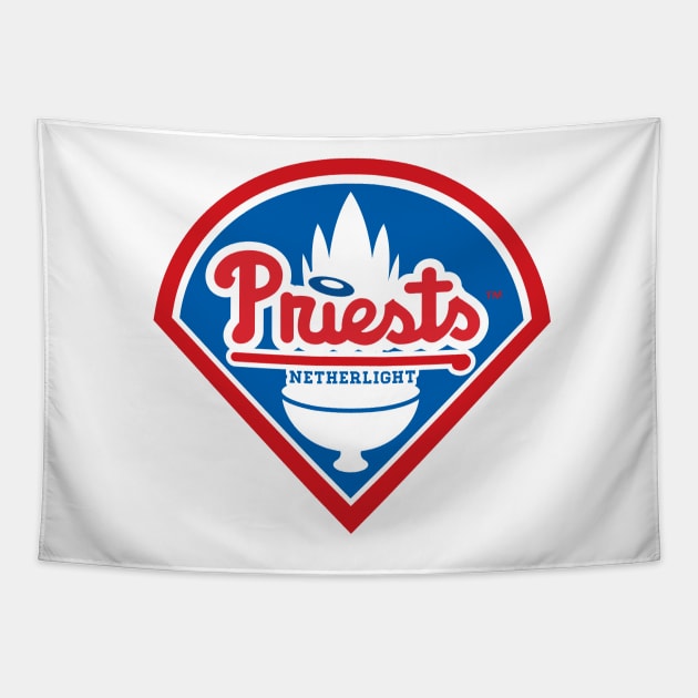 Priests - WoW Baseball Tapestry by dcmjs