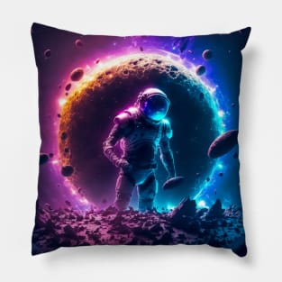 Dead Astronaut Pillow