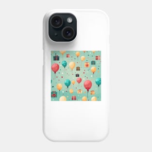 Happy Birthday Party Celebration Pattern 9 Phone Case