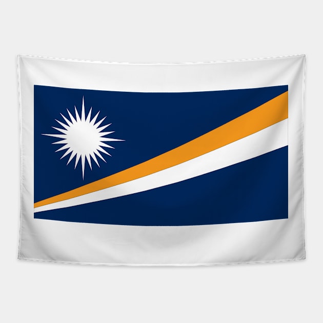 Flag of Marshall Islands Tapestry by COUNTRY FLAGS